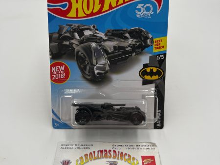 2018 Hot Wheels Batman #1 Justice League Batmobile Black 121F Online