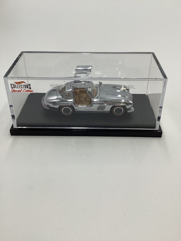 2021 Hot Wheels RLC 55 Mercedes-Benz 300 SL Chrome #08320 20000 For Sale