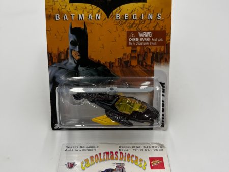 2011 Hot Wheels Batman Series #04 Batman Begins Batcopter Black 117E Fashion