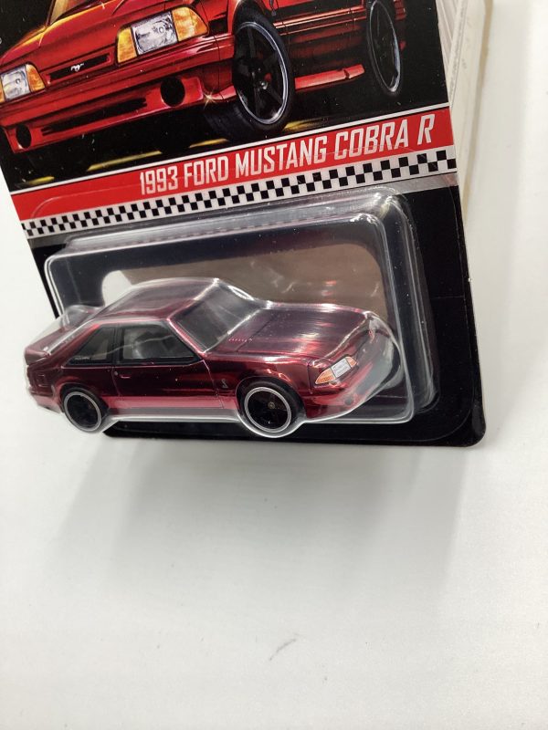 2021 Hot Wheels RLC 1993 Ford Mustang Cobra R Red Supply