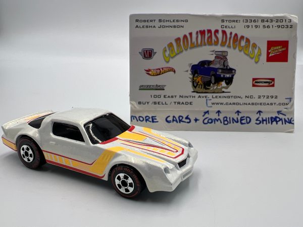 2011 Hot Wheels The Hot Ones CHASE 1982 Chevy Camaro Z-28 White Loose Sale