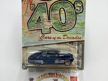 2011 Hot Wheels Cars of the Decades The 40s #7 47 Chevy Fleetline Blue Online now