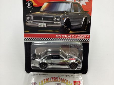 2021 Hot Wheels RLC #29926 30000 1972 Skyline H T 2000GT-R Chrome Hot on Sale