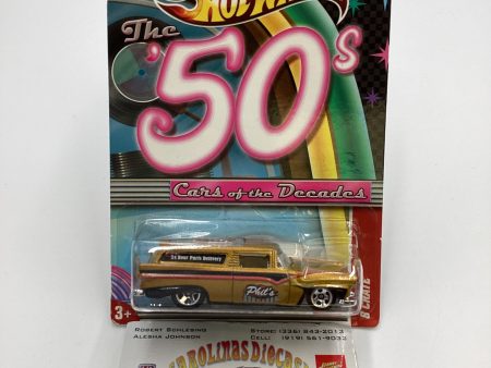 2011 Hot Wheels Cars of the Decades The 50s #12 8 Crate Gold 157F For Cheap