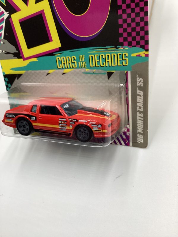 2011 Hot Wheels Cars of the Decades The 80s #24 86 Monte Carlo SS Red 157H Sale