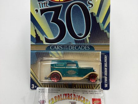 2011 Hot Wheels Cars of the Decades The 30s #3 32 Ford Sedan Delivery Blue 157i Online