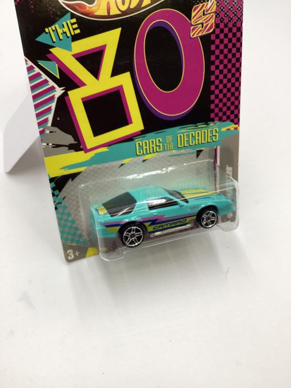 2011 Hot Wheels Cars of the Decades The 80s #23 80 Camaro Z28 Light Blue 157G Discount