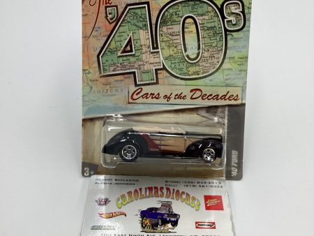 2011 Hot Wheels Cars of the Decades The 40s #6 40 Ford Black 157G Fashion