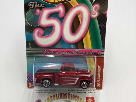 2011 Hot Wheels Cars of the Decades The 50s #11 56 Flashsider Red 157F For Cheap