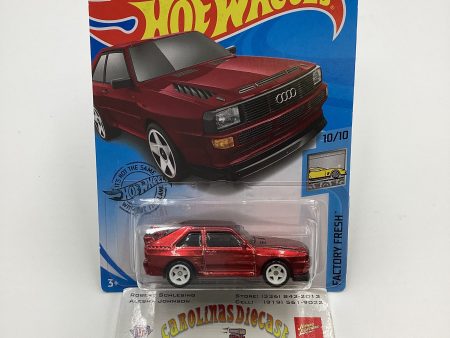 2020 Hot wheels Super treasure hunt #145 84 Audi Sport Quattro Red W  Protector Online Hot Sale