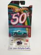 2011 Hot Wheels Cars of the Decades The 50s #10 57 Ford Thunderbird  Light Blue 157G Discount