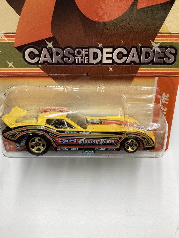 2011 Hot Wheels Cars of the Decades The 70s #17 77 Corvette F C Yellow 157G Sale