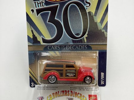 2011 Hot Wheels Cars of the Decades The 30s #2 37 Ford Red 157H For Sale