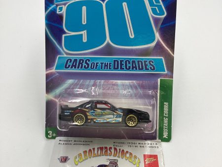 2011 Hot Wheels Cars of the Decades The 90s #27 Mustang Cobra Black 157C Discount