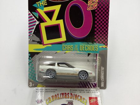 2011 Hot Wheels Cars of the Decades The 80s #22 80s Corvette White 157H Sale