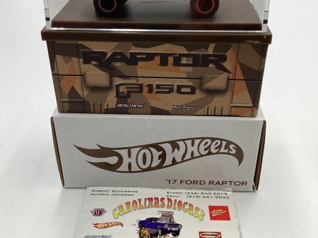 2021 Hot Wheels RLC #04372 25000 17 Ford Raptor Desert Camo Online Hot Sale