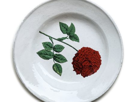 Dutch Hundred Leaved Rose Soup Plate Online