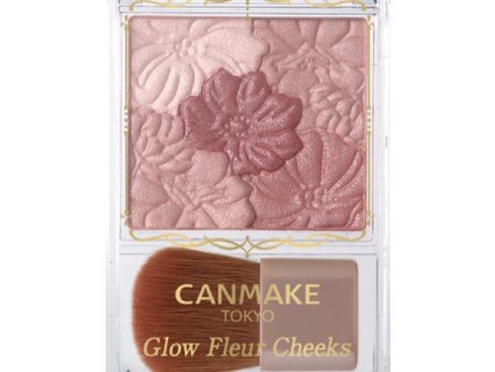 CANMAKE Glow Fleur Cheeks#14 Rose Tea Fleur For Cheap