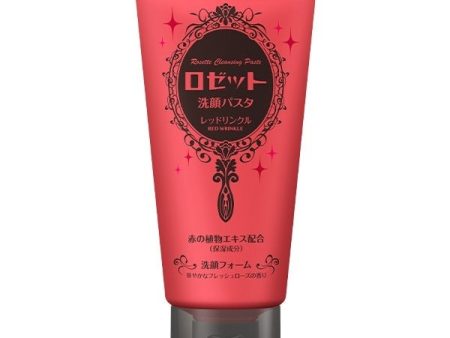 Rosette Face Wash Paste Red Clay Wrinkle 120g For Cheap