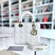 *ABC Strap* Lady Small MyABC Cannage Lambskin White Golden Hardware Discount