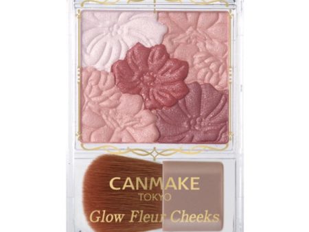 CANMAKE Glow Fleur Cheeks#09 Burgundy Fleur Hot on Sale