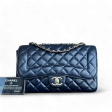 Chanel Chic Flap - Medium 25CM Quilted Lambskin Dark Blue Golden Hardware Series 21 Online