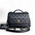 *Full Set with Receipt* Chanel Business Affinity - Medium Caviar Quilted Calfskin Black Gold Hardware Series 26 Online Hot Sale