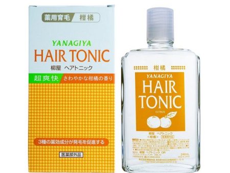 YANAGIYA Hair Tonic #Citrus 240ml Hot on Sale