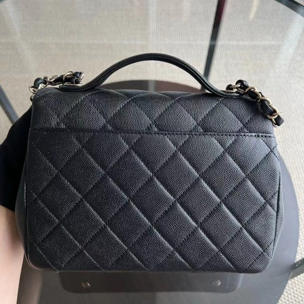 *Full Set with Receipt* Chanel Business Affinity - Medium Caviar Quilted Calfskin Black Gold Hardware Series 26 Online Hot Sale