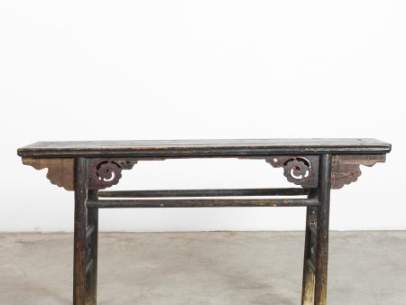 Antique Wooden Console Table (1900) Hot on Sale