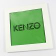 Kenzo Scarf Black White Design - Large Twill Silk Square Foulard SALE on Sale