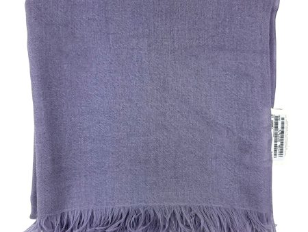 Brunello Cucinelli Cashmere Scarf Lavender - Large Women Shawl Hot on Sale