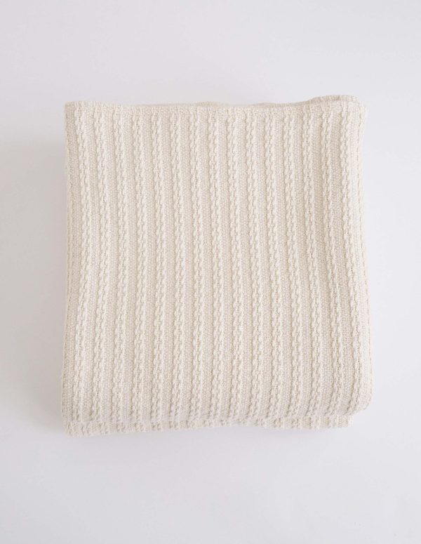 Cable Knit Throw Discount