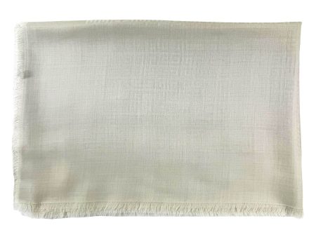 Givenchy Cashmere Scarf Beige 4G Allover - Extra Large 55 Inch Square Wrap SALE Fashion