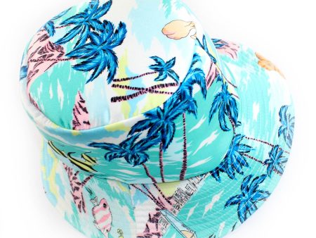 Leonard Paris Bucket Hat Flamingo Tropical BLACK FRIDAY SALE Online now