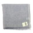 Agnona Scarf Gray - Linen Silk Shawl Online now