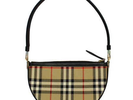 Burberry Pouch Olympia Archive Beige Check Shoulder Bag REDUCED - SALE Sale