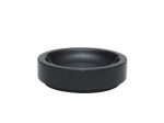 Honed Black Marble Dish Discount