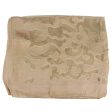 Elie Saab Scarf Taupe-Beige Laced Design - Chiffon Silk Shawl SALE Discount