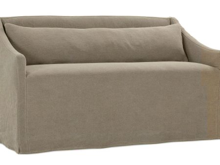 Odessa Slipcovered Banquette Cheap