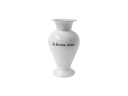 A Dozen Roses  Vase For Discount