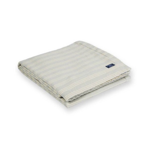 Beacon Stripe Cotton Throw Online Sale