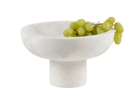 Footed Marble Bowl For Discount